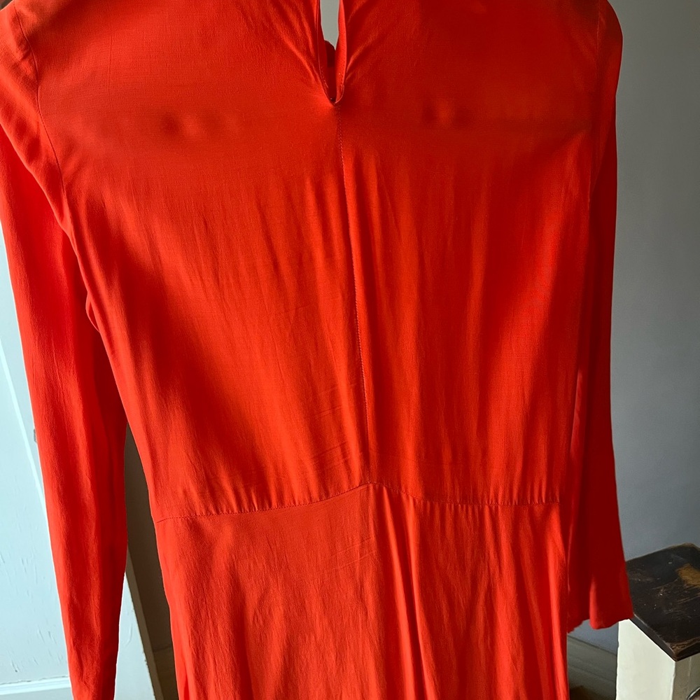 H&M Orange Asymmetrical Hem Dress - Picture 3 of 5